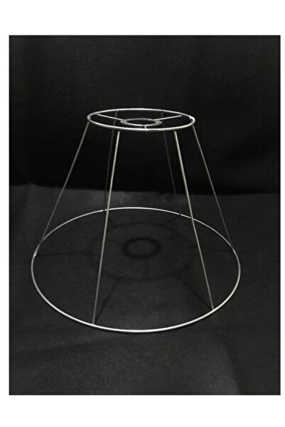 AHESAR TİCARET Avize Teli Abajur Alt Çap 30 Cm Üst Çap 14 Cm