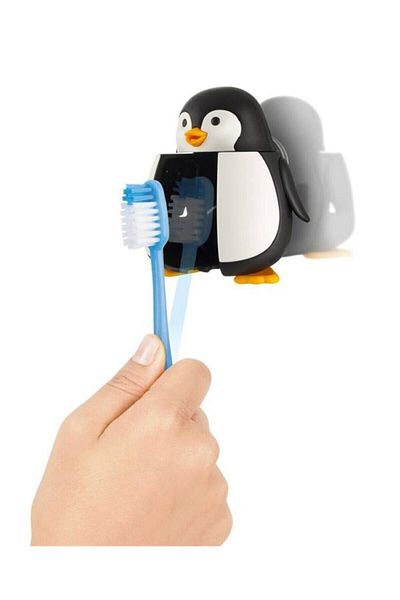 R.O.C.S. Flipper Toothbrush Container Penguin