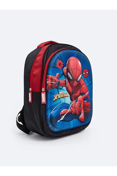 LC Waikiki ACCESORII LCW Geantă de școală pentru băieți cu imprimeu Spiderman mixt