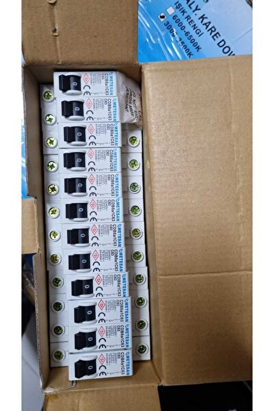 METESAN 63a C/3ka Otomatik Sigorta Monofaze 63 Amper Sigorta