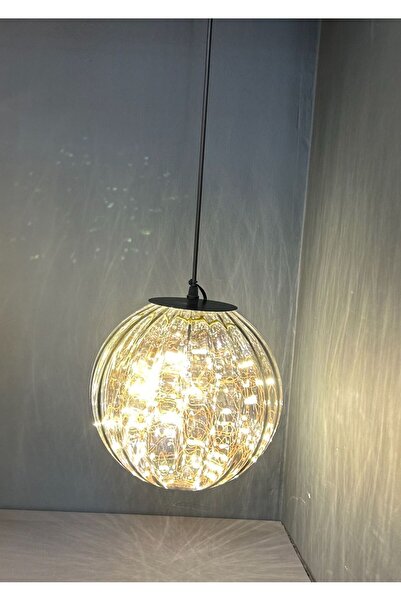 ASR Modern Led Cam Sarkıt Avize Aydınlatma