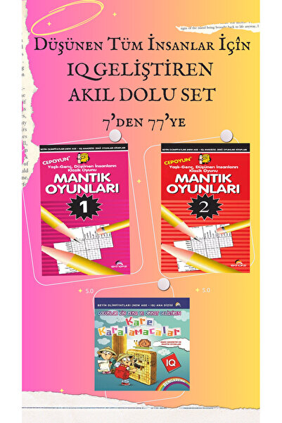 EKİNOKS Düşünen Tüm Insanlar Için Iq Geliştiren Akıl Oyunları 7 Den 77,e Akıl...