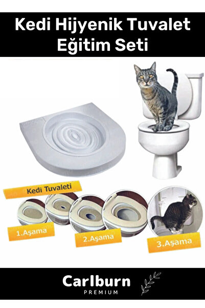 Carlburn Özel Üretim Klozet Alıştırma Kapağı Kum Kabı Wc Yavru Yetişkin Kedi ...