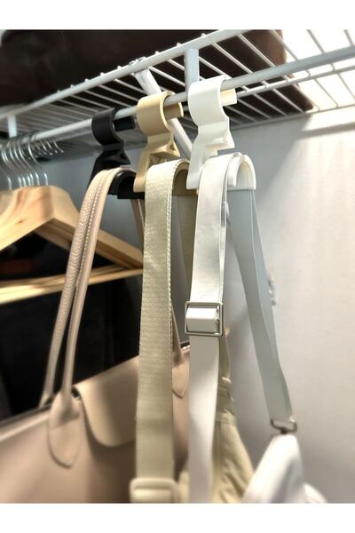 Devotech Σετ οργάνωσης ντουλαπιών με κρεμάστρα τσάντας 3 τεμαχίων