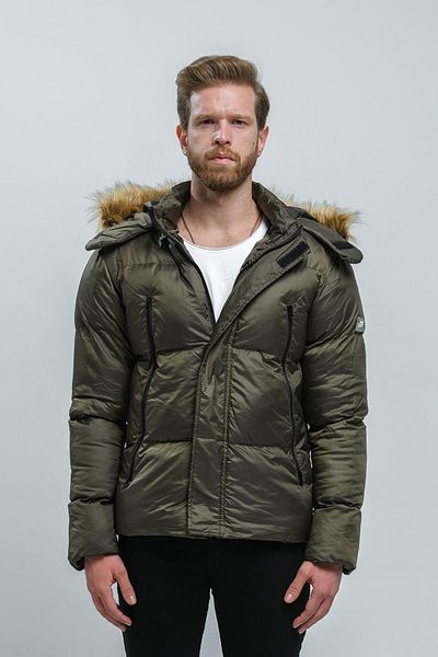 Oksit Ανδρικό μπουφάν Jordy Water Resistant με αποσπώμενη κουκούλα και λεπτομέρεια με φερμουάρ