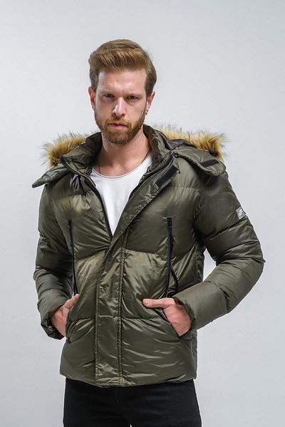 Oksit Ανδρικό μπουφάν Jordy Water Resistant με αποσπώμενη κουκούλα και λεπτομέρεια με φερμουάρ