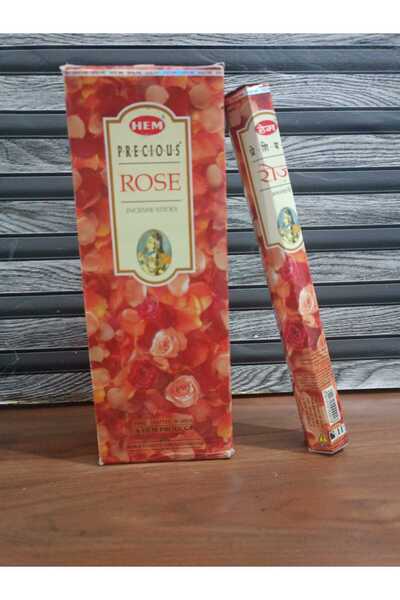 Hem 20 Adet Çubuk Tütsü Rose (Gül) Kokulu