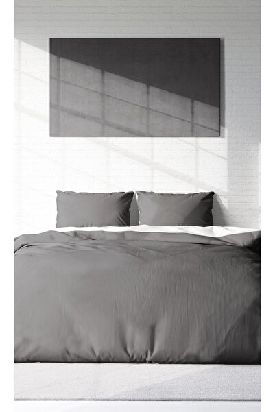MonoHome Cotton Ranforce Double Sided Double Duvet Cover Set