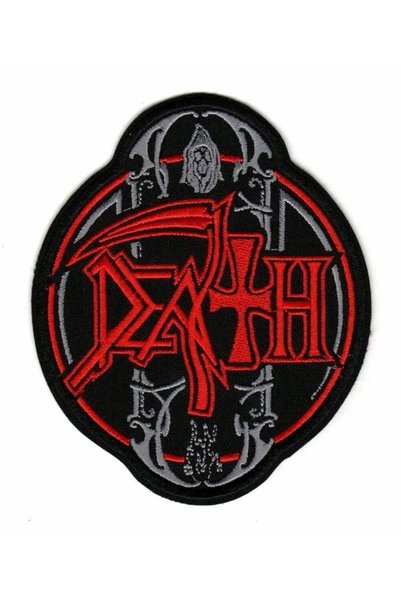 Metal Giyim Death Ufak Boy Patch