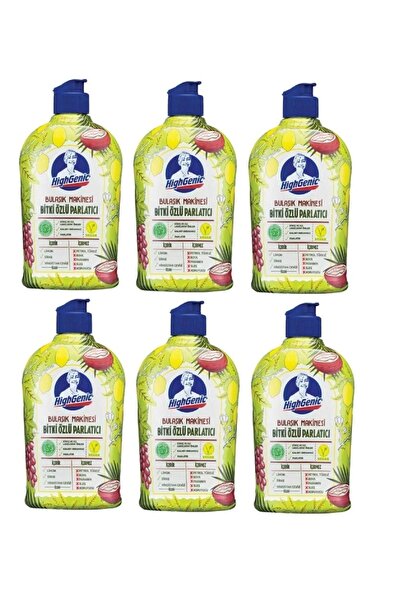 Highgenic Bitki Özlü Parlatıcı 500 gr x 6 ADET