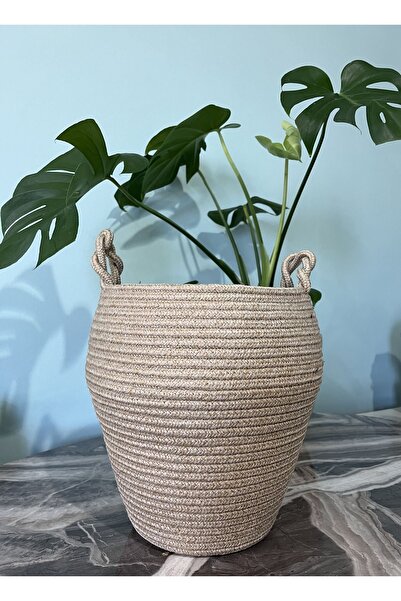 Namteks Джут Кошик, Декоративний кошик, Горщик, Багатофункціональна коробка д...