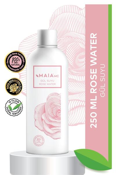 Maia mc Gül Suyu Organik Cildinizi Nemlendirir Tazelik Ve Pürüzsüz Bir Cilt Için Savaşır