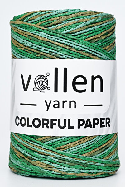 vollen yarn سلسلة من الورق الطبيعي الملون الفاخر، سلسلة حقيبة من القش، سلسلة ...