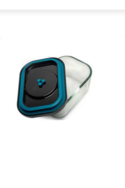 Bigatti Norris 1320ml Black Vacuum Storage Container