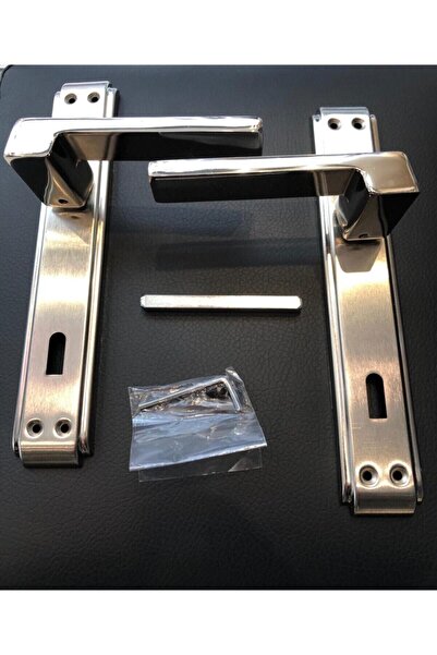 Sofuoğlu Anka Aynalı Oda Kapı Kolu 1 Takım (1 Kapılık) Nikel - Saten