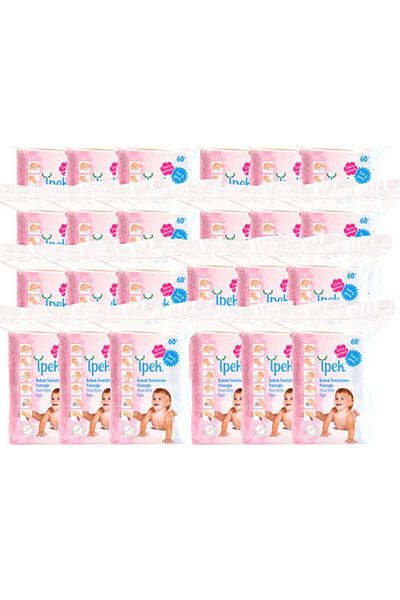 İpek Maxi Baby Cleaning Cotton 60 x 24 Pack