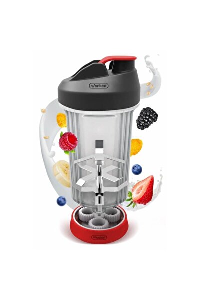 Genel Markalar 3 Bıçaklı Shaker Sporcu Içeceği Karıştırıcı Pilsiz Çalışan Pra...