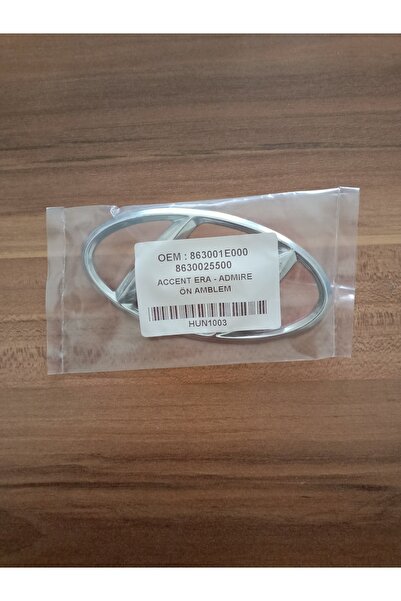 Passenger Car Oto Yedek Parça HYUNDAİ ACCENT ERA ÖN AMBLEM HYUNDAİ ACCENT ADM...