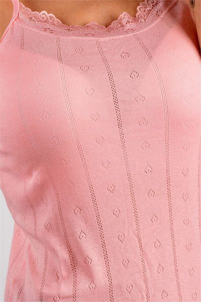 Tutku Women's Salmon Jacquard Rope Strap Athlete 200 6 Pieces