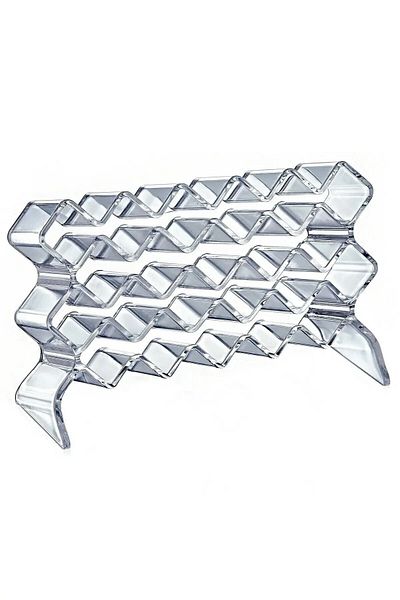 KOZART Transparent Lipstick Organizer - 18 Compartments Makeup Organizer