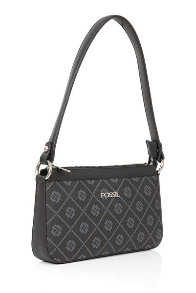 Fossil Geantă neagră de umăr pentru femei - Model 05FM24K1105