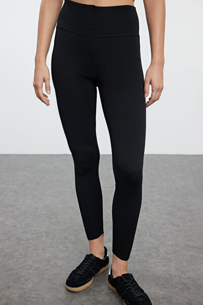 Trendyol Collection Knitwear Top and Bottom Set Black Striped - Twoaw25Au00056