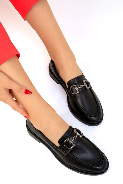 SOHO Schwarze Freizeitschuhe für Damen 18338