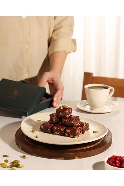 Antep Pazarı Special Turkish Delight - Pomegranate, Pistachio and Chocolate