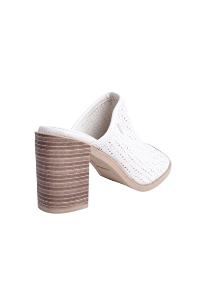 Mammamia D24YT-2150 Μπεζ Γυναικεία Δερμάτινα Σανδάλια