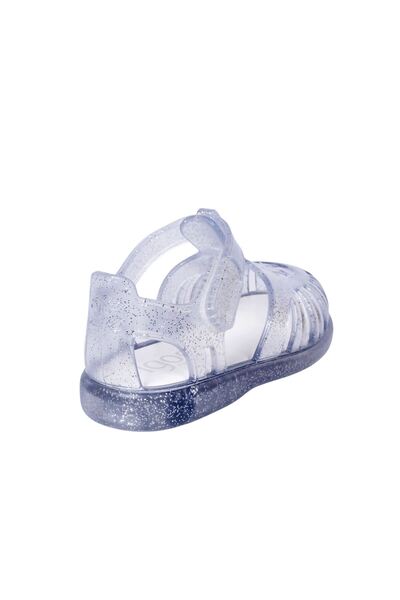 IGOR S10308 Tobby Gloss Glitter Transparent Children's Sandals