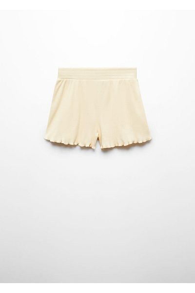 MANGO Kids Baumwollshorts mit Taillenschnürung