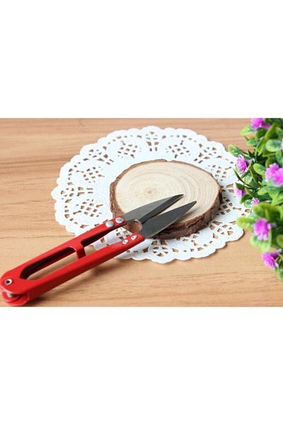 QNİAY Metal Thread Cleaning Scissors (1 piece)