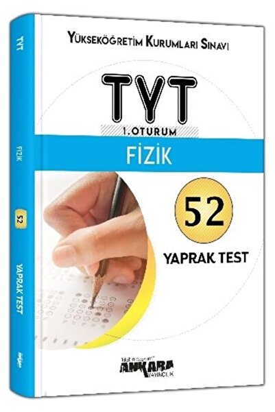 kitabın başkenti ankara yayıncılık Ankara Yayıncılık Tyt 1. Oturum Fizik 52 Y...