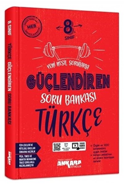 kitabın başkenti ankara yayıncılık 8. Sınıf Türkçe Güçlendiren Soru Bankası A...