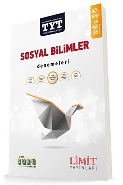 İrem Yayıncılık Limit Yayınları Yks Tyt Sosyal Bilimler Kronometre 20x20 Deneme Sınavları