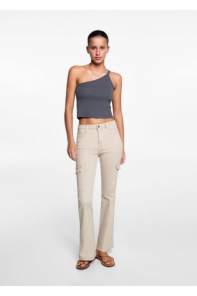 Mango Teen Beige Pants for Kids