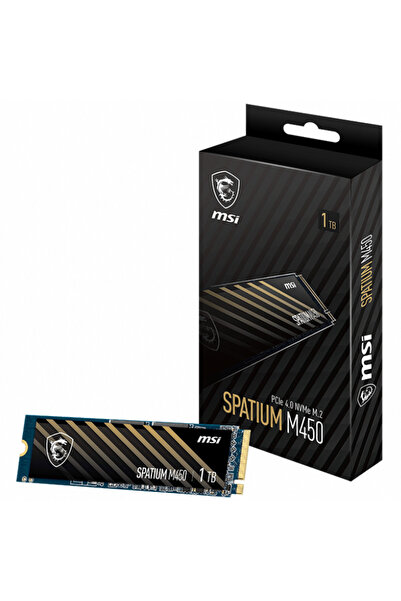 MSI Spatium M450 1tb 3600/3000mb/s Pcıe Nvme M.2 Ssd Disk