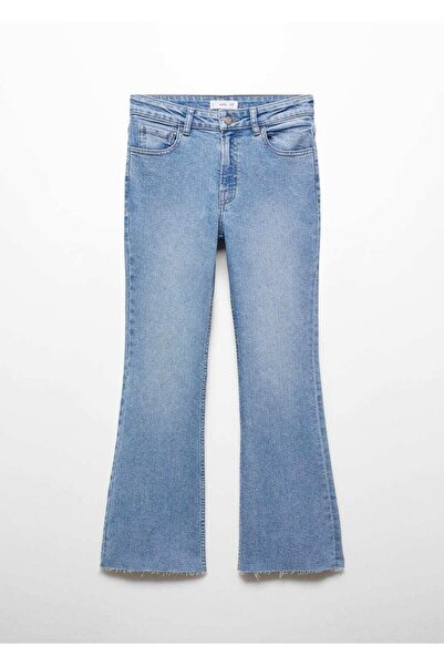Mango Teen Stras Taşlı Flare Jean Pantolon