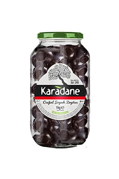 Karadane Doğal Siyah Zeytin 261-290 Kalibre 1000 G ?