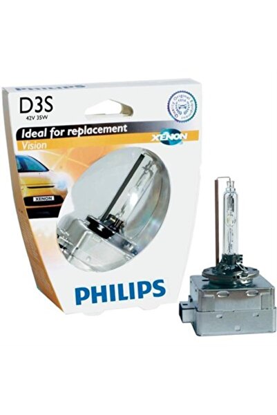Philips D3s Vision 4600k 42v 35w Ampul Made In Germany