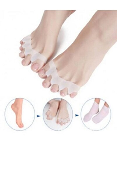 TREND 5 Parmak Ayıran Silikon Geçmeli Makara Ayak Parmak Arası Makara