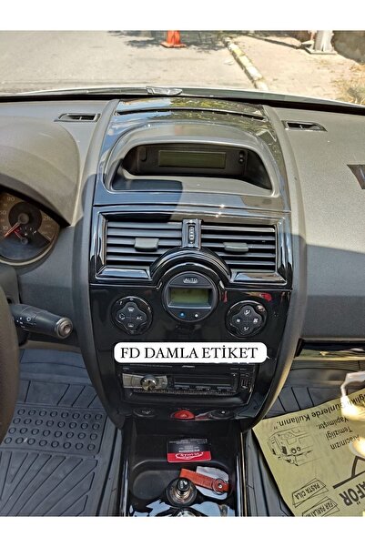 ODAC TUNING Renault Megane 2 Süper Set Maun, Torpido, Konsol, Trim Kaplama Se...