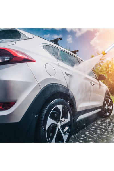 YENİTECH Yüksek Basınçlı Metal Su Tabancası Köpüklü Araba Yıkama Bahçe Sulama Basınçlı Yıkama Başlığı