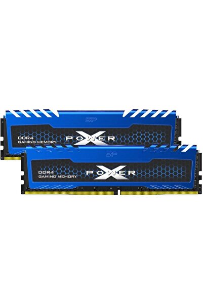 Silicon Power 16gb (2X8GB) 2666mhz Ddr4 Xpower Turbıne Sp016gxlzu266bda Cl16 1.35v Pc Ram