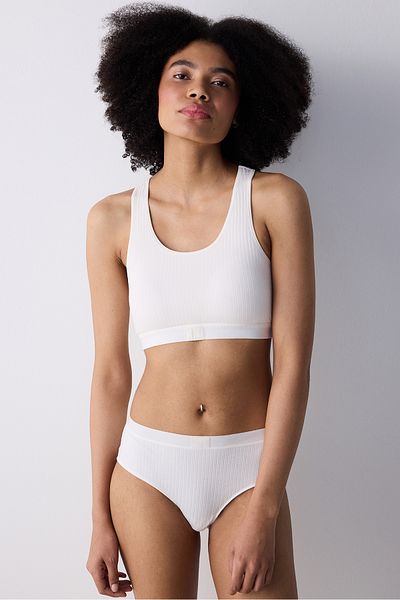 Penti Removable Padded Racer White Bra