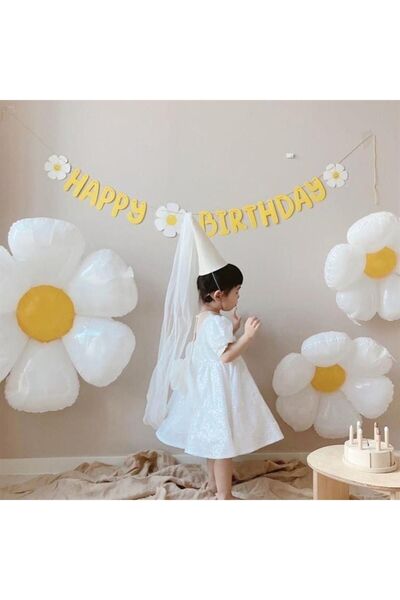 Partifabrik Papatya Folyo Balon 100 Cm Large Boy