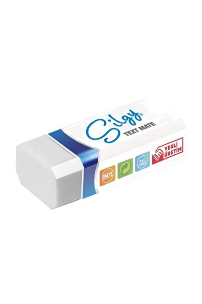 Faber Castell Silka Text Mate Orta Boy Beyaz Silgi - 1 Adet