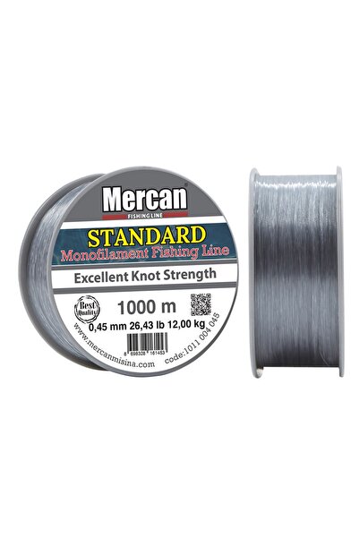Mercan Standart 1000-800-600-500 m. Gri Bobin Misina