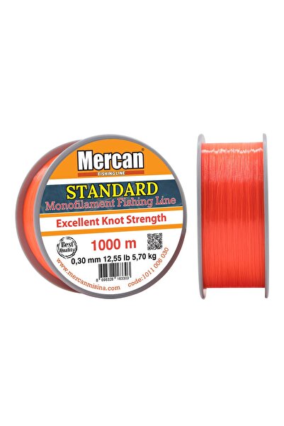 Mercan Standart 1000-800-600-500 m. Turuncu Bobin Misina