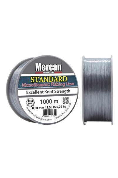 Mercan Standart 1000-800-600-500 m. Gri Bobin Misina